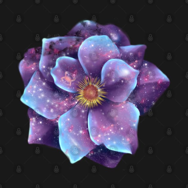 Galaxy in bloom by Relentlessartist