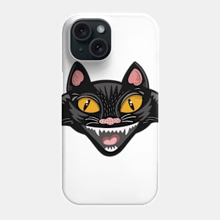 Vintage Halloween Cat Phone Case