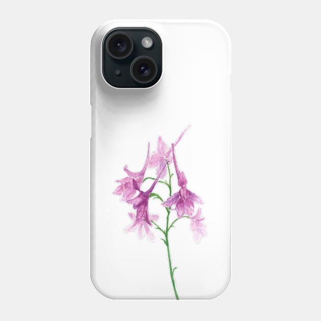 April 19th birthday flower Phone Case by birthflower