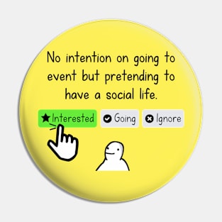 Interested antisocial Pin