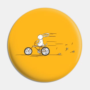 Bunny bike Pin