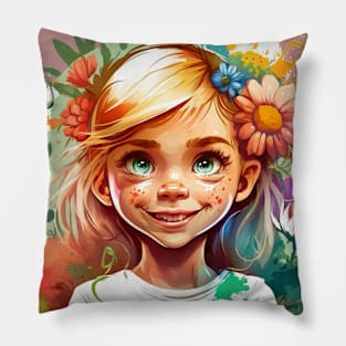 Power Girl design #2 Pillow