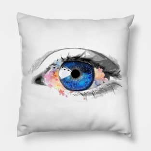 Witness Blue Eye Pillow