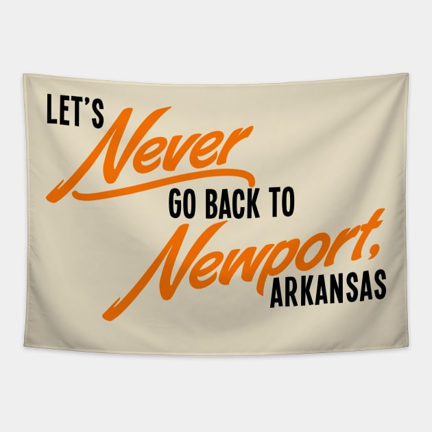 Never Newport Tapestry by rt-shirts