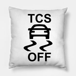 Traction Control Off Pillow