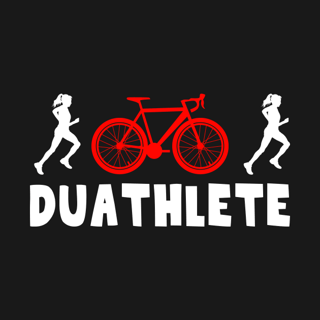 Female Duathlete by thingsandthings