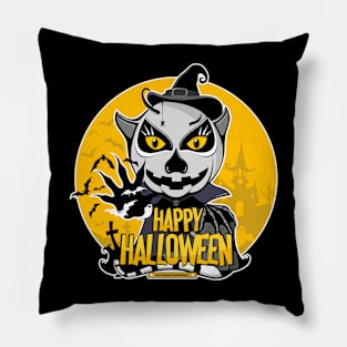 mr.Lenny Loves Halloween Pillow