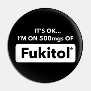 it is ok i am on 500mgs of fukitol black and white shirt dope nope Pin