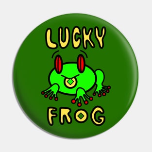 Lucky Leap Year Frog Pin