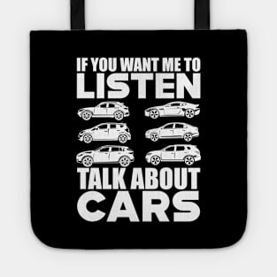 Car lover - If you want me to listen talk about cars w Tote