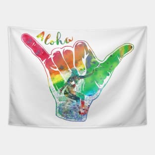 Shaka sign Tapestry