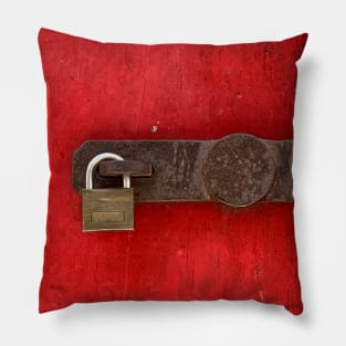 Red Door Pillow