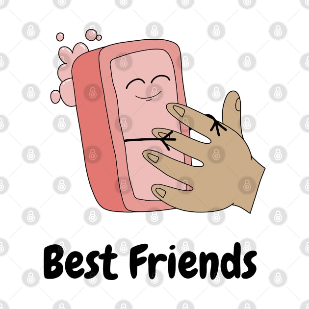 Soap Hand Best Friends by pako-valor