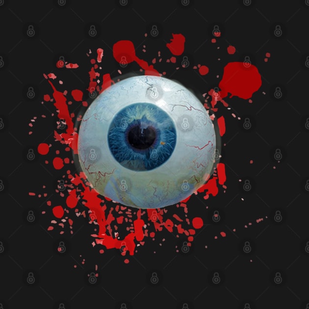 Halloween Apparel Horror Eyeball & Gore by tamdevo1