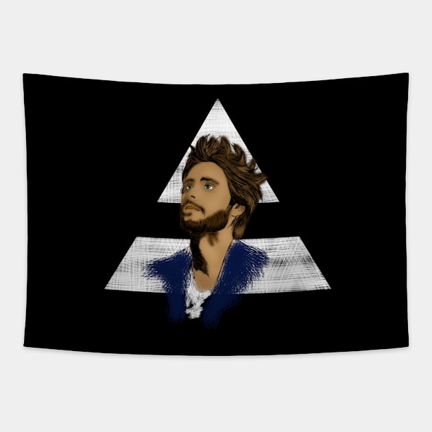 ECHELON (WHITE) Tapestry by Juanpe