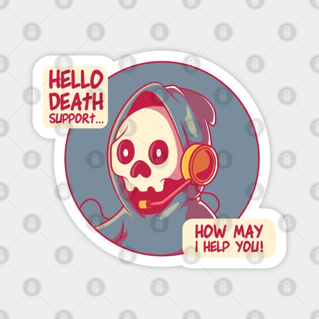 Tech Reaper! Magnet by pedrorsfernandes
