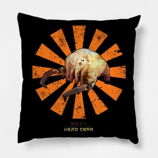 Head Crab Retro Japanese Half Life Pillow