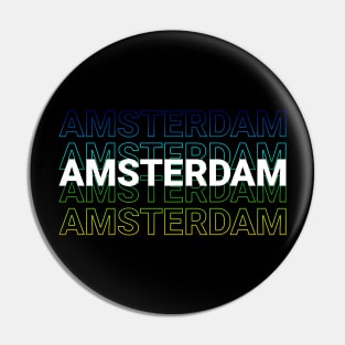 Amsterdam - Kinetic Syle Pin