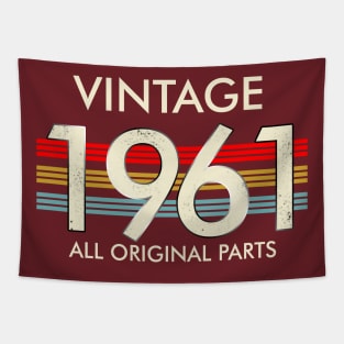 Vintage 1961 All Original Parts Tapestry