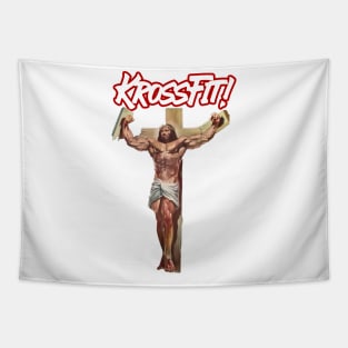 Jesus did KrossFit! Tapestry