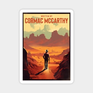 Written by Cormac McCarthy | Retro Style Magnet