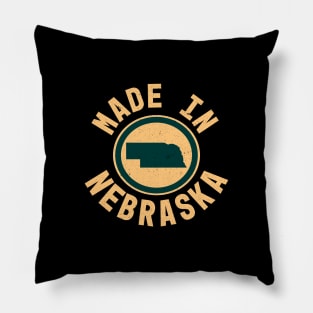 Made In Nebraska Pillow
