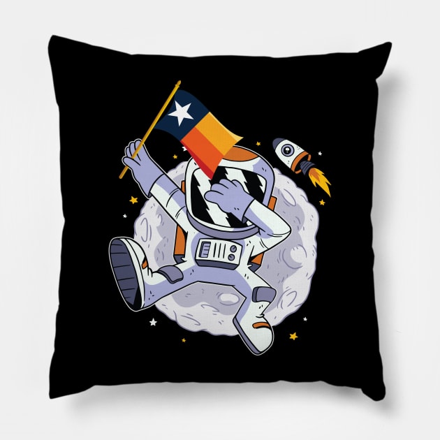 Houston  Champ Pillow by JayD World