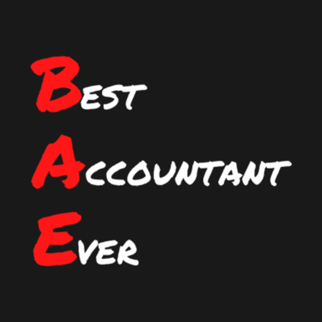 Best Accountant Ever BAE by Life of an Accountant