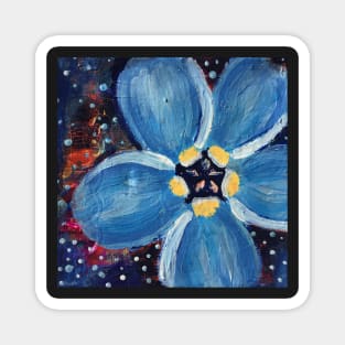 Flower Series 1: Inner Power Paintings Magnet