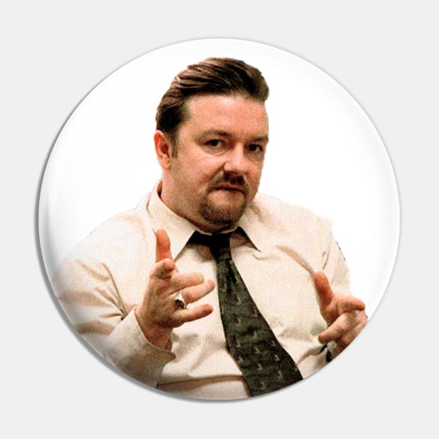 The Brentmeister General - The Office UK David Brent Pin by zap