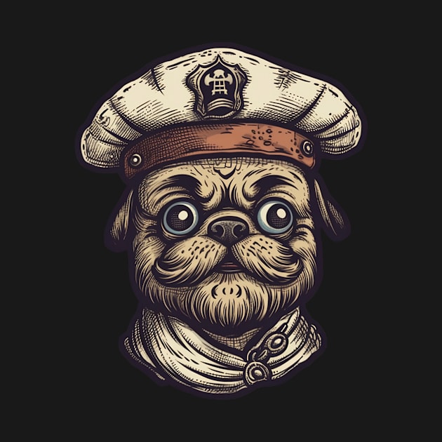 Captain pug by stkUA