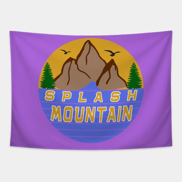 splash mountain Tapestry by MBRK-Store