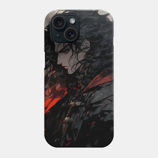 Hunters of the Dark: Explore the Supernatural World with Vampire Hunter D. Illustrations: Bloodlust Phone Case by insaneLEDP