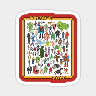 Vintage 70s 80s Toy Group Magnet