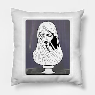 Vailed Female Bust Pillow