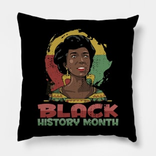 Black History Month Pillow