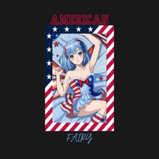 American Flag Fairy T-Shirt