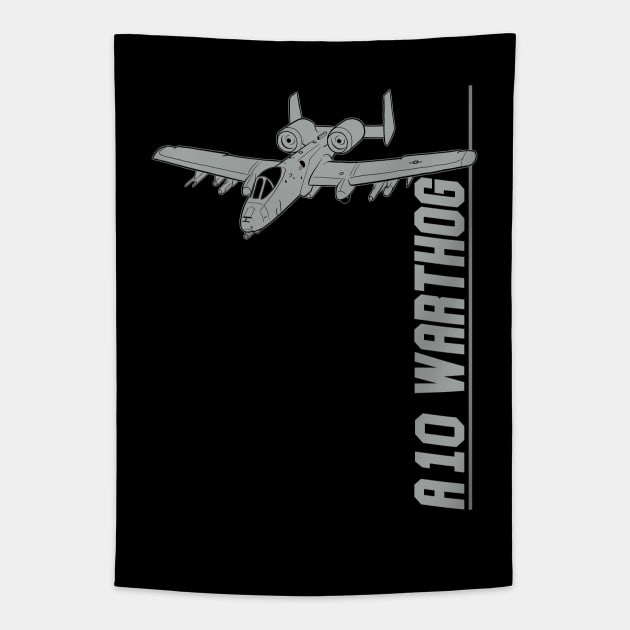 A-10 'Warthog' Thunderbolt II Jet Fighters Tapestry by Jose Luiz Filho