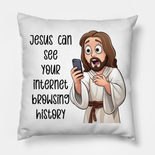 Jesus Christ Meme Pillow