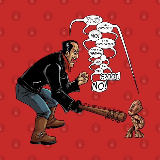 Negan vs. Baby by Dustinart