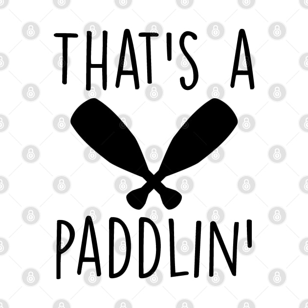 That's a Paddlin' – Jasper Beardley by fandemonium