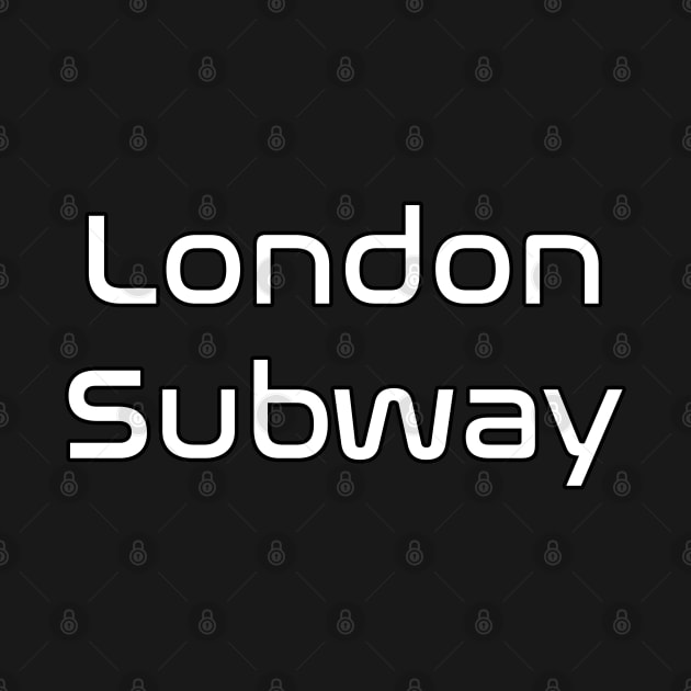 London Subway by Spaceboyishere