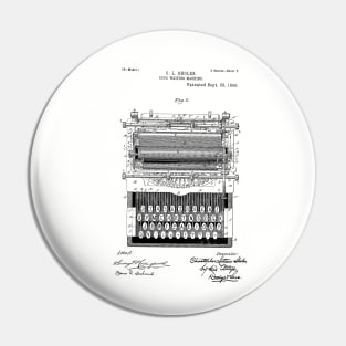Typewriter Patent Drawing Pin