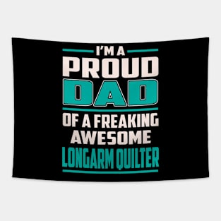 Proud DAD Longarm Quilter Tapestry