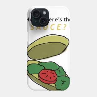 A sub without sauce! Phone Case