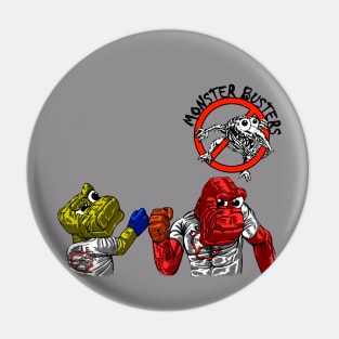 grass arts presents, monster busters Pin