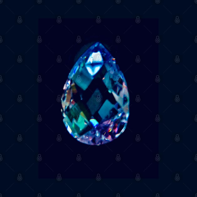 Cristal sapphire tear drop by baksuart
