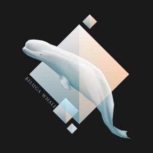 Beluga Whale - Beautifully Styled Oceanic Mammal T-Shirt