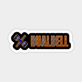 Dualbell Classic Logo Horizontal Magnet