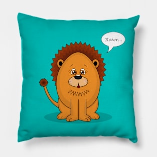 Eggy Lion Pillow